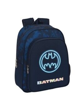 Mochila Escolar Batman Legendary Azul Marinho 27 x 33 x 10 cm