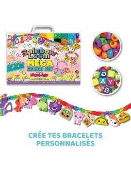 Kit Criação de Pulseiras e Colares Bandai Rainbow Moon Mega Combo set Plástico