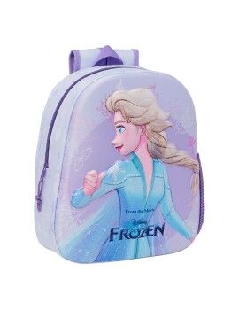 Mochila Infantil 3D Frozen Lila 27 x 33 x 10 cm