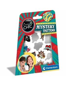 Conjunto de Trabalhos Manuais Clementoni 17 Temporary Mystery Tattoos