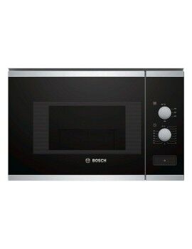 Micro-ondas de Encastrar BOSCH BFL520MS0 20 L 800W Preto Preto/Prateado 800 W 20 L