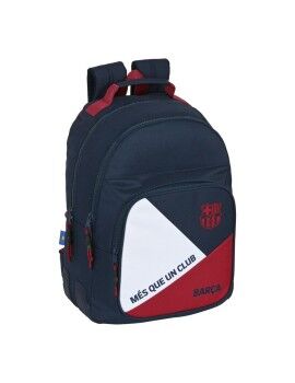 Mochila Escolar F.C. Barcelona Azul Granate (32 x 42 x 15 cm)