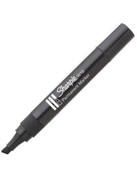 Rotulador permanente Sharpie W10 Preto 12 Unidades