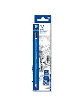 Lápis Staedtler Lumograph Conjunto 2 mm 2H (12 Unidades)