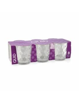 Set de Vasos Quid Kata Transparente Vidrio 6 Piezas 260 ml