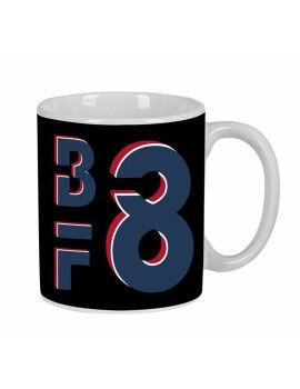 Caneca BlackFit8 Urban Preto Azul Marinho 350 ml Grande