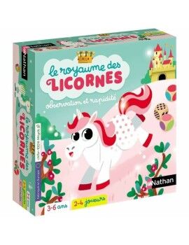 Jogo de Mesa Nathan Le royaume des licornes (FR)