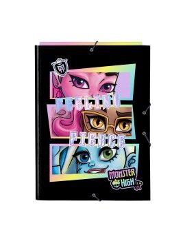 Carpeta Monster High Creep Negro A4