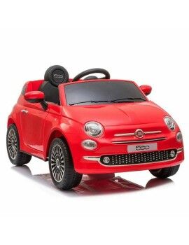 Carro elétrico para crianças Fiat 500 Vermelho Com controlo remoto MP3 30 W 6 V 113 x 67,5 x 53 cm