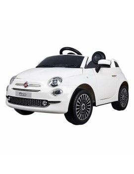 Carro elétrico para crianças Fiat 500 Branco