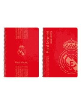 Libreta de Anillas Real Madrid C.F. 511957066 Rojo A4