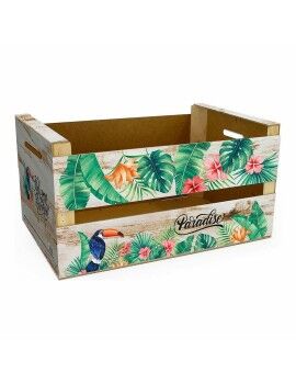 Caixa de Armazenagem Confortime Paradise Brilho Tropical (44 x 24,5 x 23 cm)