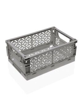 Caja plegable Versa Gris Polipropileno 35 x 14 x 23,5 cm