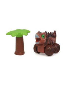 Carrinho de brincar Dinosaur Series 20 x 12 cm Castanho