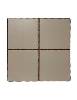 Salvamantel Versa Beige Cerámica (20 x 20 cm)