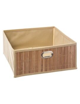 Caixa de Armazenamento 5five 31 x 31 x 13.5 cm Banhos Natural Bambu 31 x 31 x 31 cm