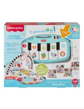 Alfombra de juego Fisher Price Kick and Play Sonajero Piano ES