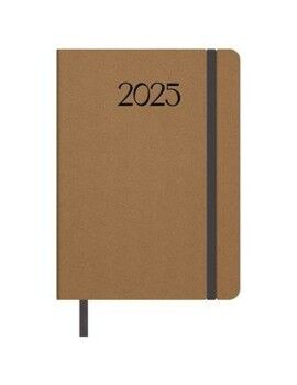 Agenda DOHE Manhattan Castanho Camel 14 x 20 cm 2025