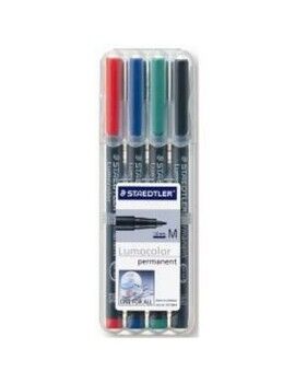 Rotulador permanente Staedtler LUMOCOLOR 317 M Multicolor 1 mm