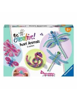 Jogo de Trabalhos Manuais Ravensburger Be creative! Pearls Animals