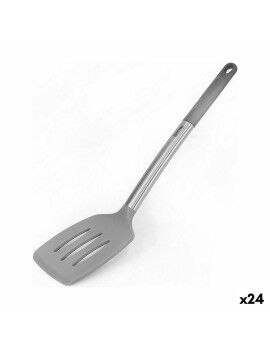 Espátula de Cozinha Quttin Cinzento Silicone Aço 36 x 8,5 cm (24 Unidades)