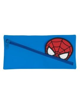 Estuche Escolar Spider-Man Azul marino 22 x 11 x 1 cm