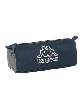 Bolsa Escolar Kappa Dark navy Cinzento Azul Marinho 21 x 8 x 7 cm