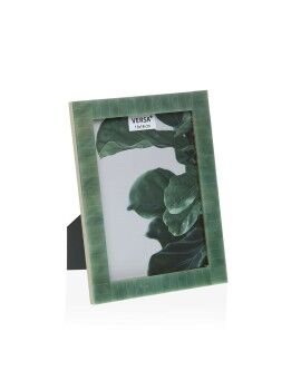 Moldura de Fotos Versa Verde Plástico 1,8 x 20,8 x 15,7 cm