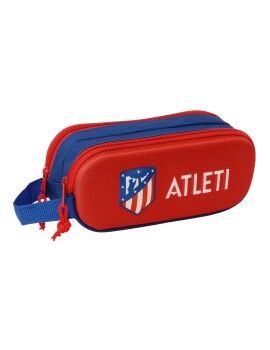 Portatodo Doble Atlético Madrid Rojo 21 x 8 x 6 cm 3D