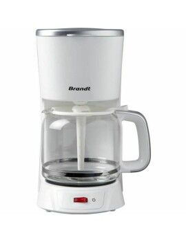 Cafetera de Goteo Brandt CAF1318S Blanco 1000 W 1100 W