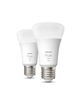 Lâmpada Inteligente Philips 8719514319028 Branco F 60 W 9 W E27 800 lm (2700 K) (2 Unidades)