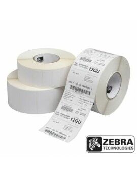 Rolo Papel Térmico Zebra 800262-125 Branco (12 Unidades)