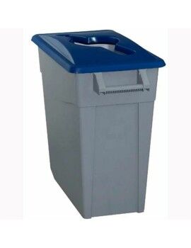 Caixote de Lixo para Reciclagem Denox 65 L Azul