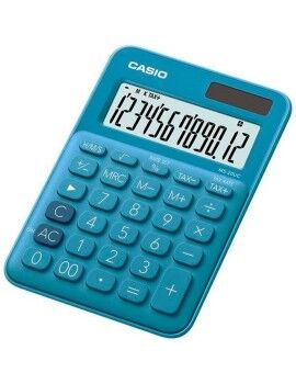 Calculadora Casio MS-20UC Azul (2,3 x 10,5 x 14,95 cm)