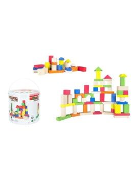 Jogo de Construção com Blocos Woomax 100 pcs 100 Peças