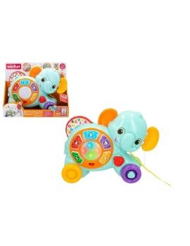 Brinquedo de arraste Winfun 26 x 19 x 8,5 cm Elefante