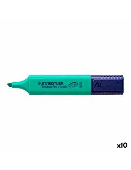 Marcador Fluorescente Staedtler Textsurfer Classic Turquesa (10 Unidades)