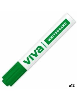 Marcador para Quadro Molin VIVA Verde (12 Unidades)