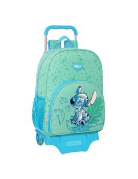 Mochila Escolar Lilo & Stitch Aloha Turquesa 33 x 42 x 14 cm