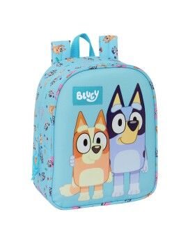 Mochila Escolar Bluey Azul...