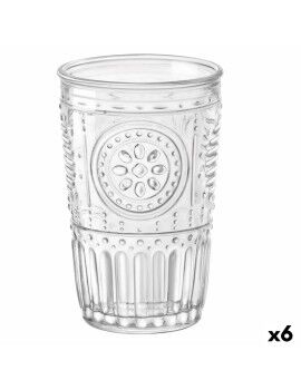 Vaso Bormioli Rocco Romantic Transparente Vidrio (340 ml) (6 Unidades)