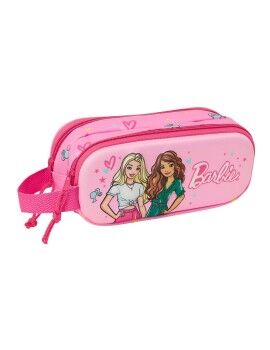 Malas para tudo duplas Barbie Cor de Rosa Fúcsia 21 x 8 x 6 cm 3D