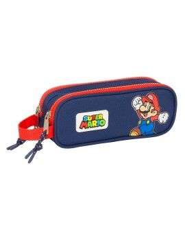 Malas para tudo duplas Super Mario World Azul Marinho 21 x 8 x 6 cm