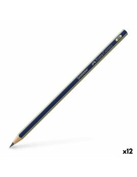 Lápis Faber-Castell GoldFaber 1221 Sextavado 2H (12 Unidades)