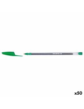 Caneta Molin BC188 Cristal 1 mm Verde (50 Unidades)