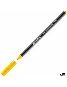 Rotulador Edding 1300 Amarelo (10 Unidades)