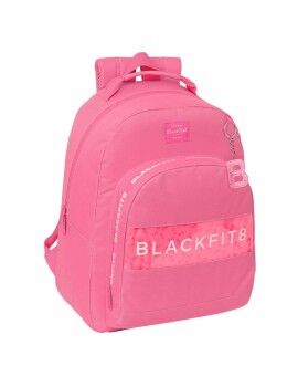 Mochila Escolar BlackFit8 Glow up Cor de Rosa (32 x 42 x 15 cm)