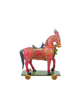 Figura Decorativa Romimex Caballo 86 x 100 x 28 cm