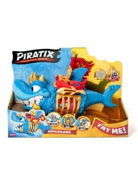 Playset Magicbox Piratix 21,3 x 29,7 x 1,6 cm Tubarão