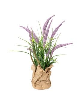 Planta Decorativa Romimex Tecido Plástico Lavanda 15 x 42 x 15 cm